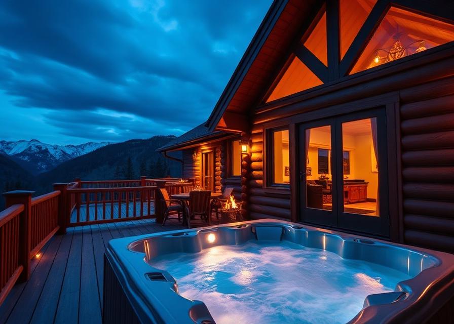 Baita di lusso con jacuzzi